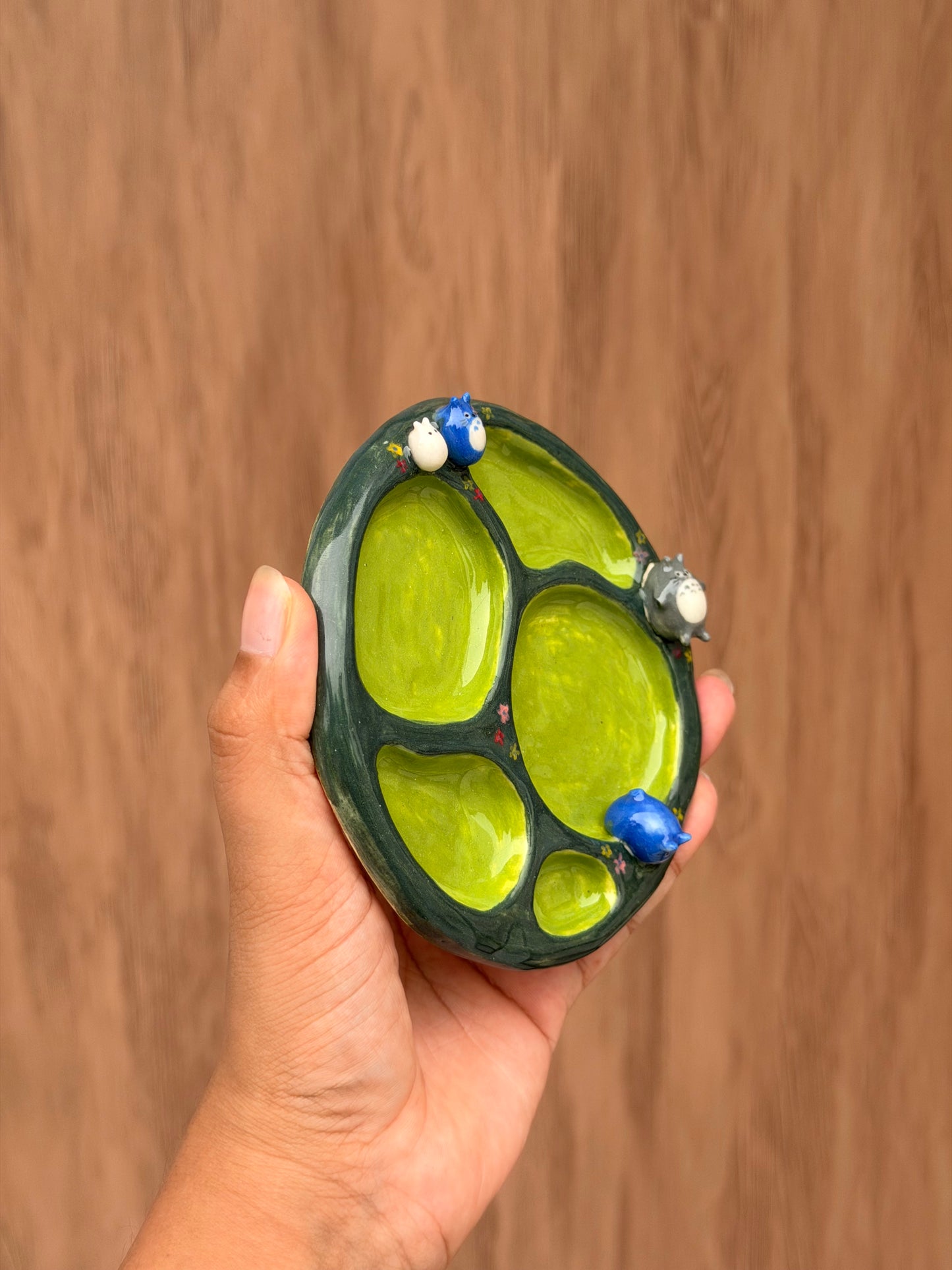 Totoro jewellery holder