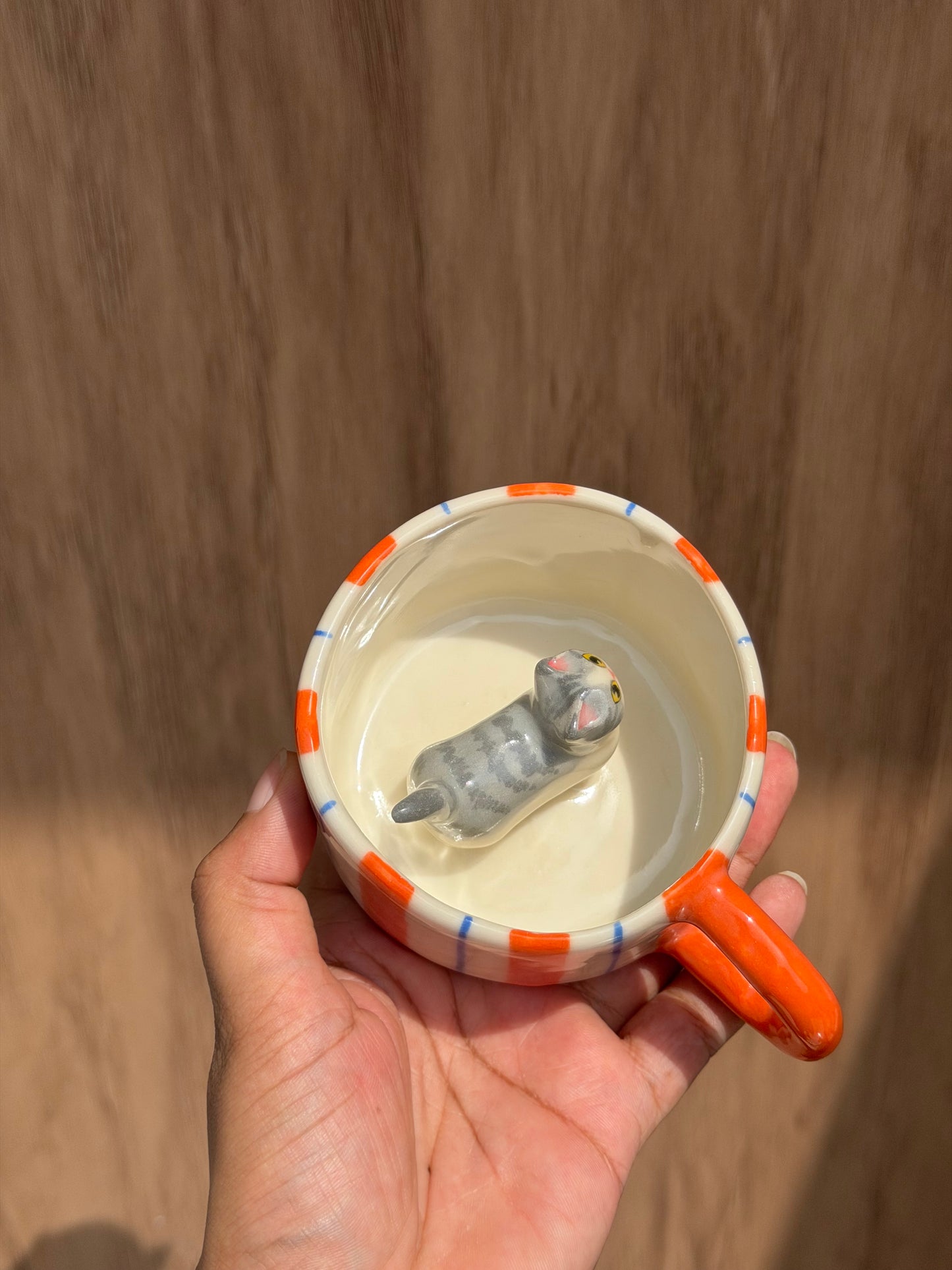 Grey Cat mug