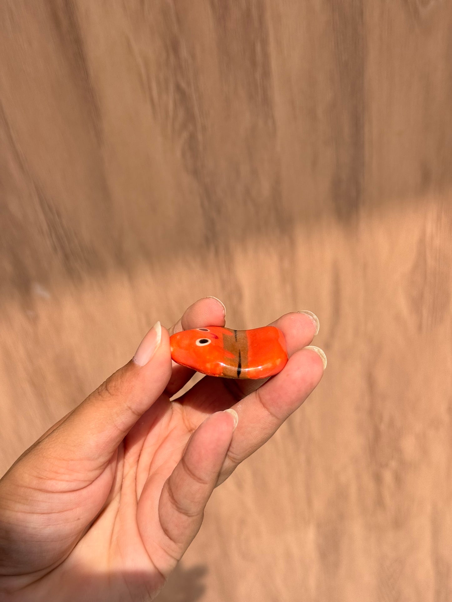 Fire Chashaku & Chopstick holder