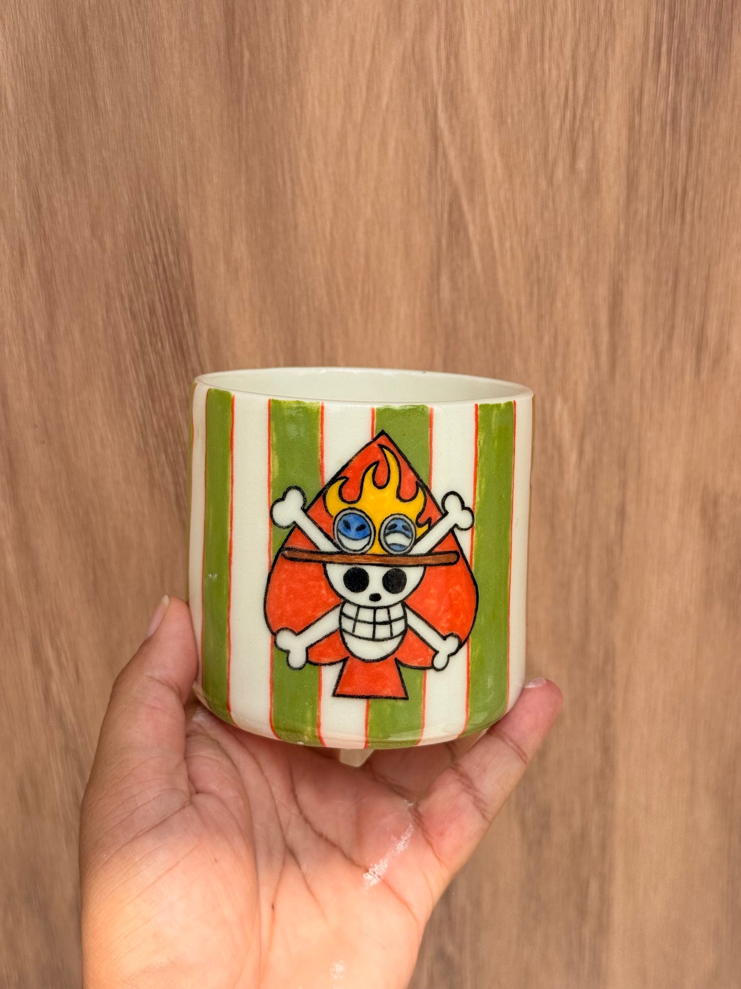 One piece  No handle tumbler