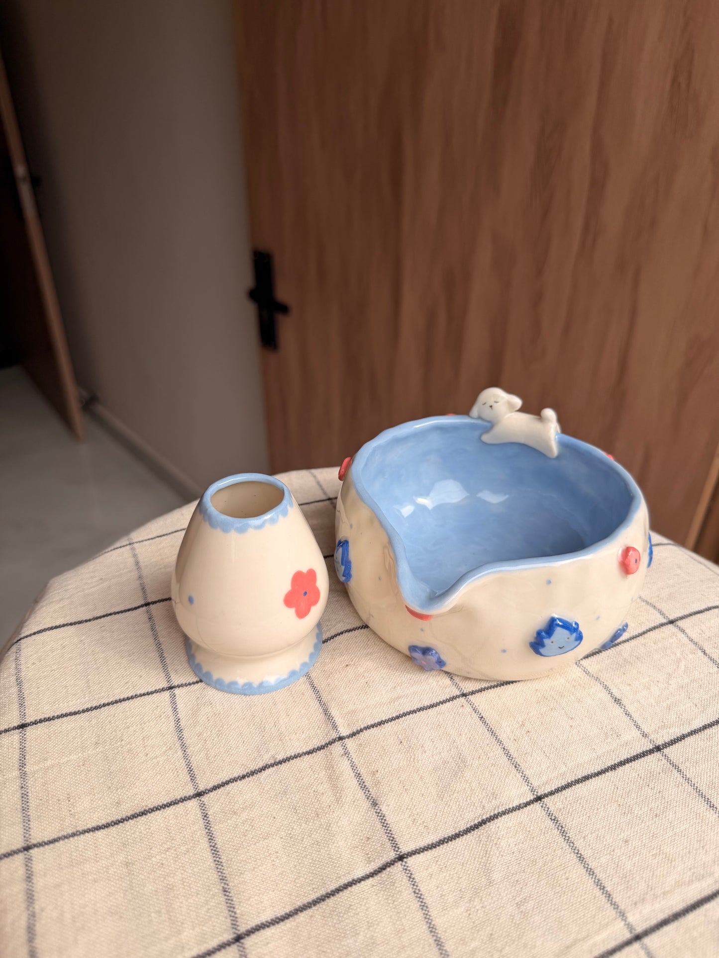 Blue fire Pourer set