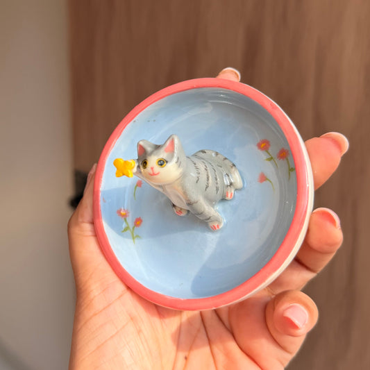 Grey  Cat 🦋 trinket