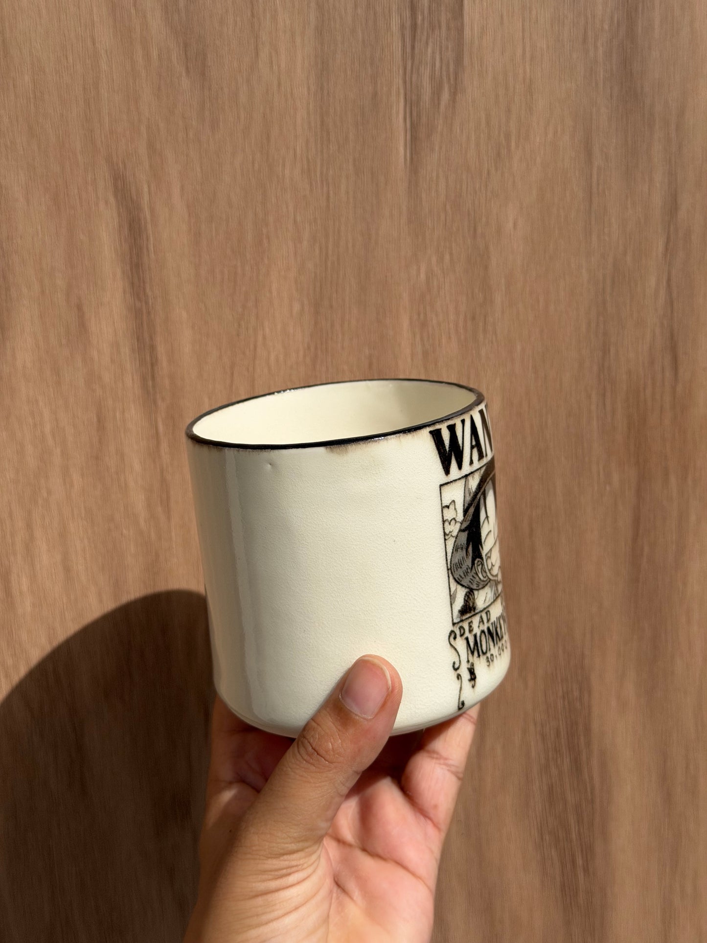 One piece No handle tumbler