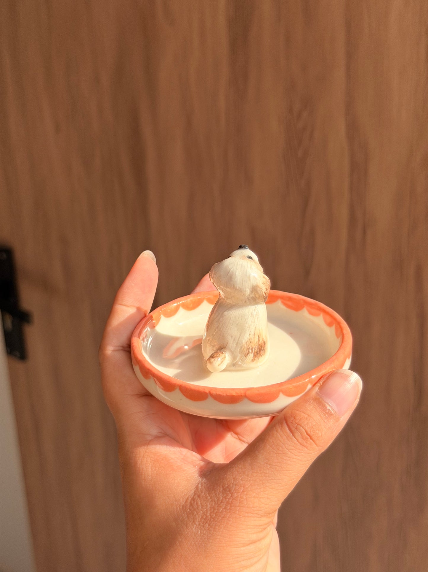Shitzu dog trinket