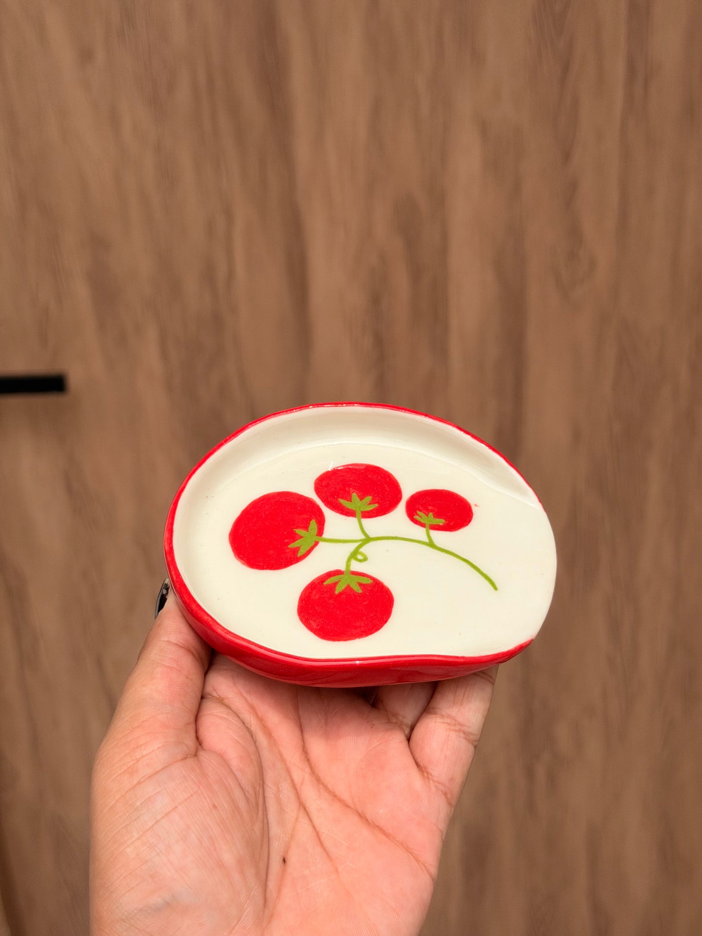 Tomato Spoon rest-Medium
