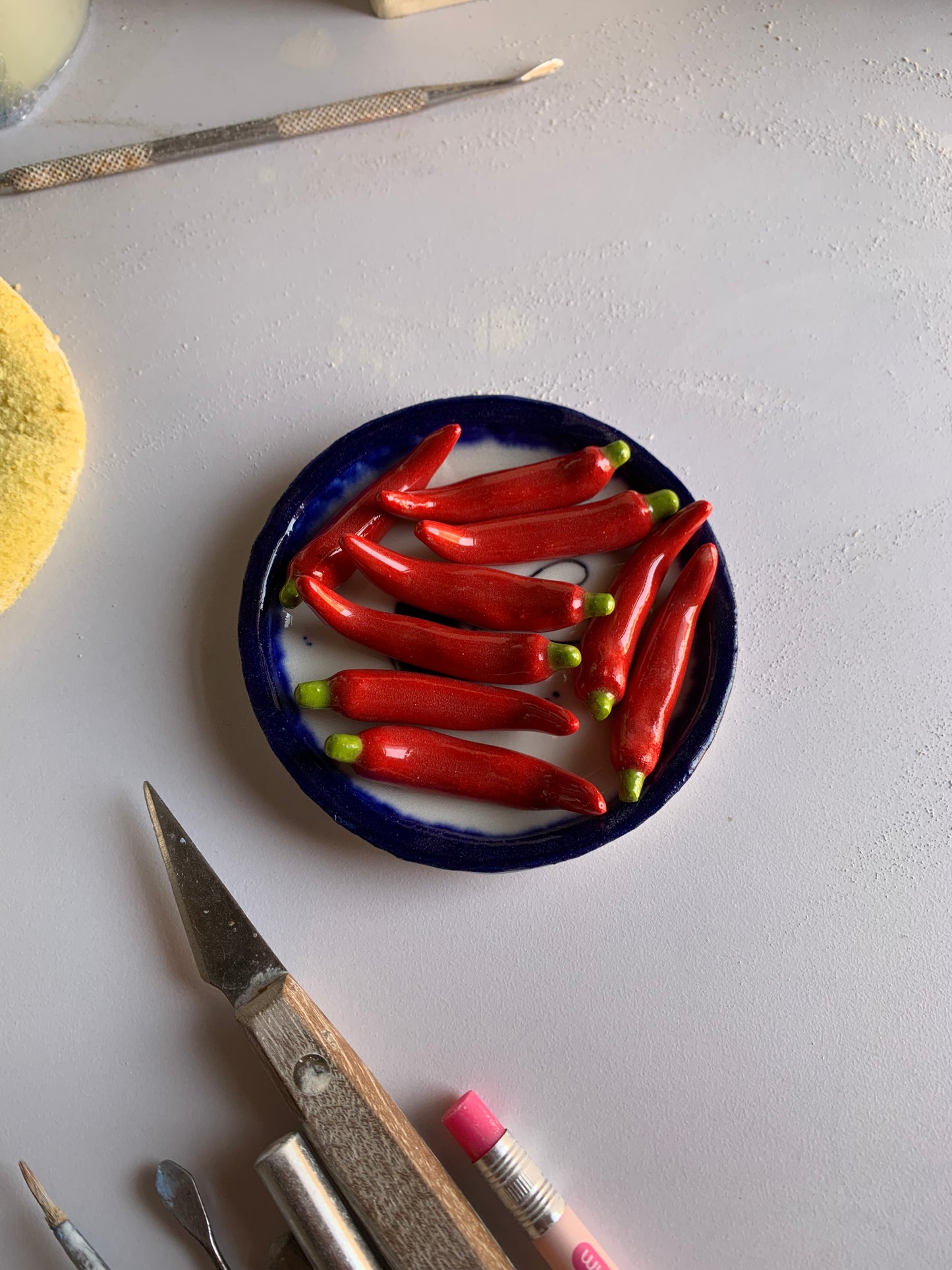 Chilli 🌶️ Chashaku & chopstick holder