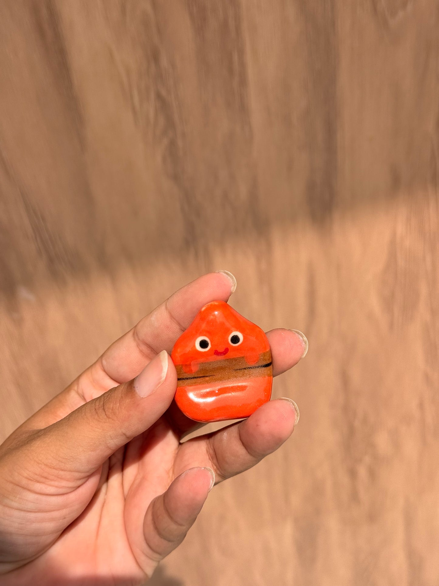 Fire Chashaku & Chopstick holder