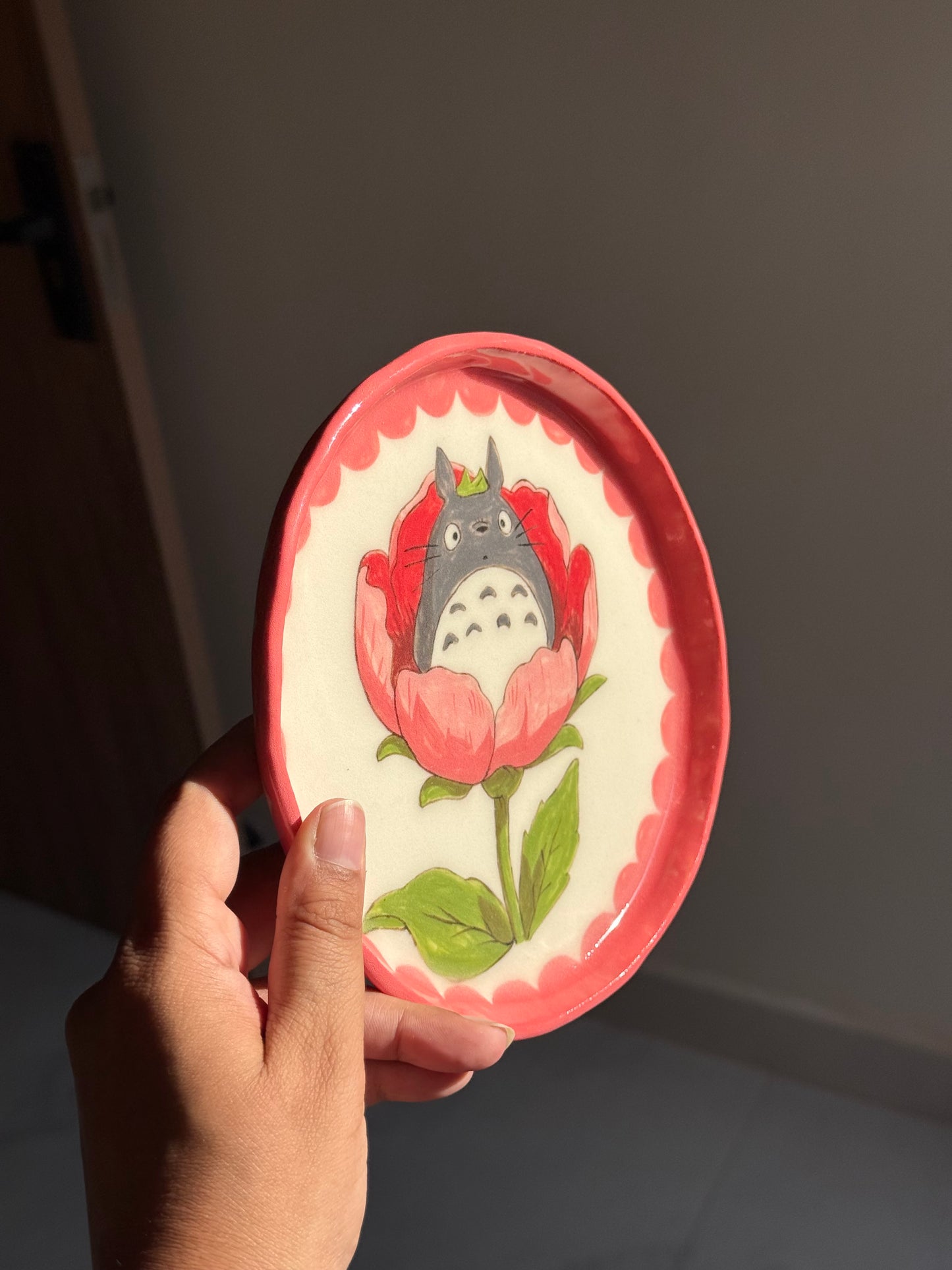 Totoro plate