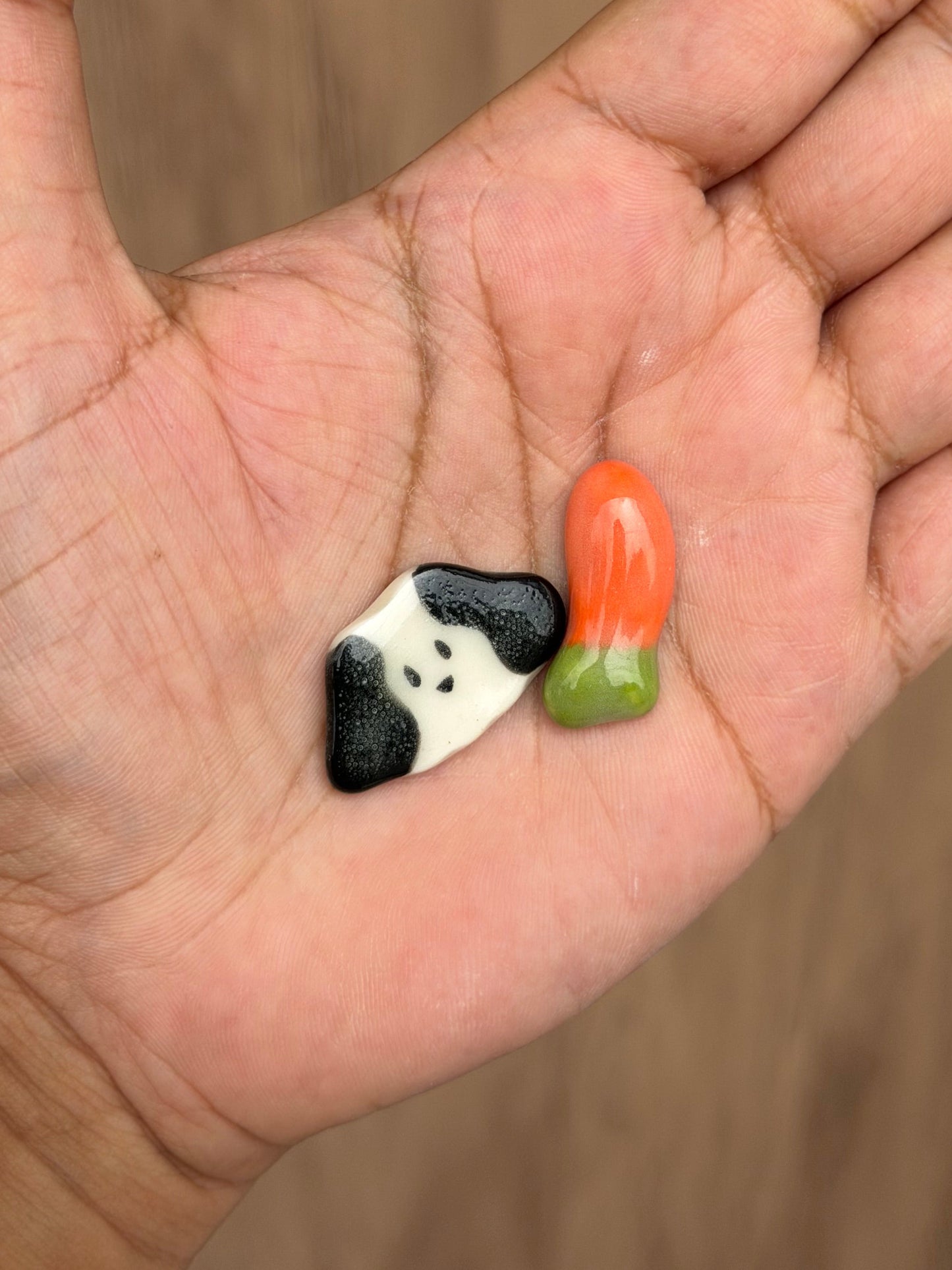 Puppy carrot matcha gliders