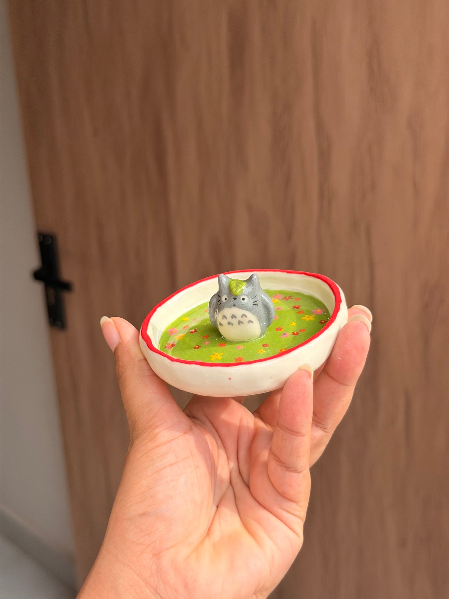 Totoro trinket tray