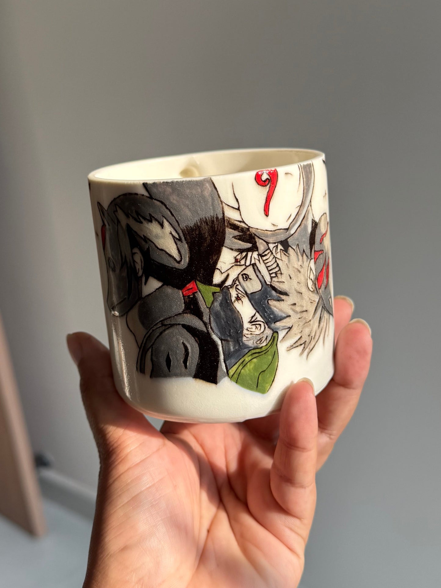 Itachi & kakashi mug