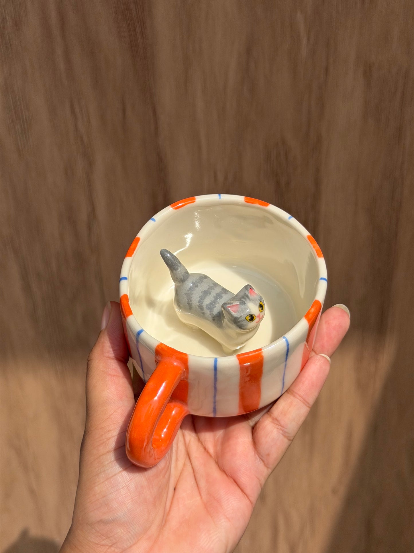 Grey Cat mug