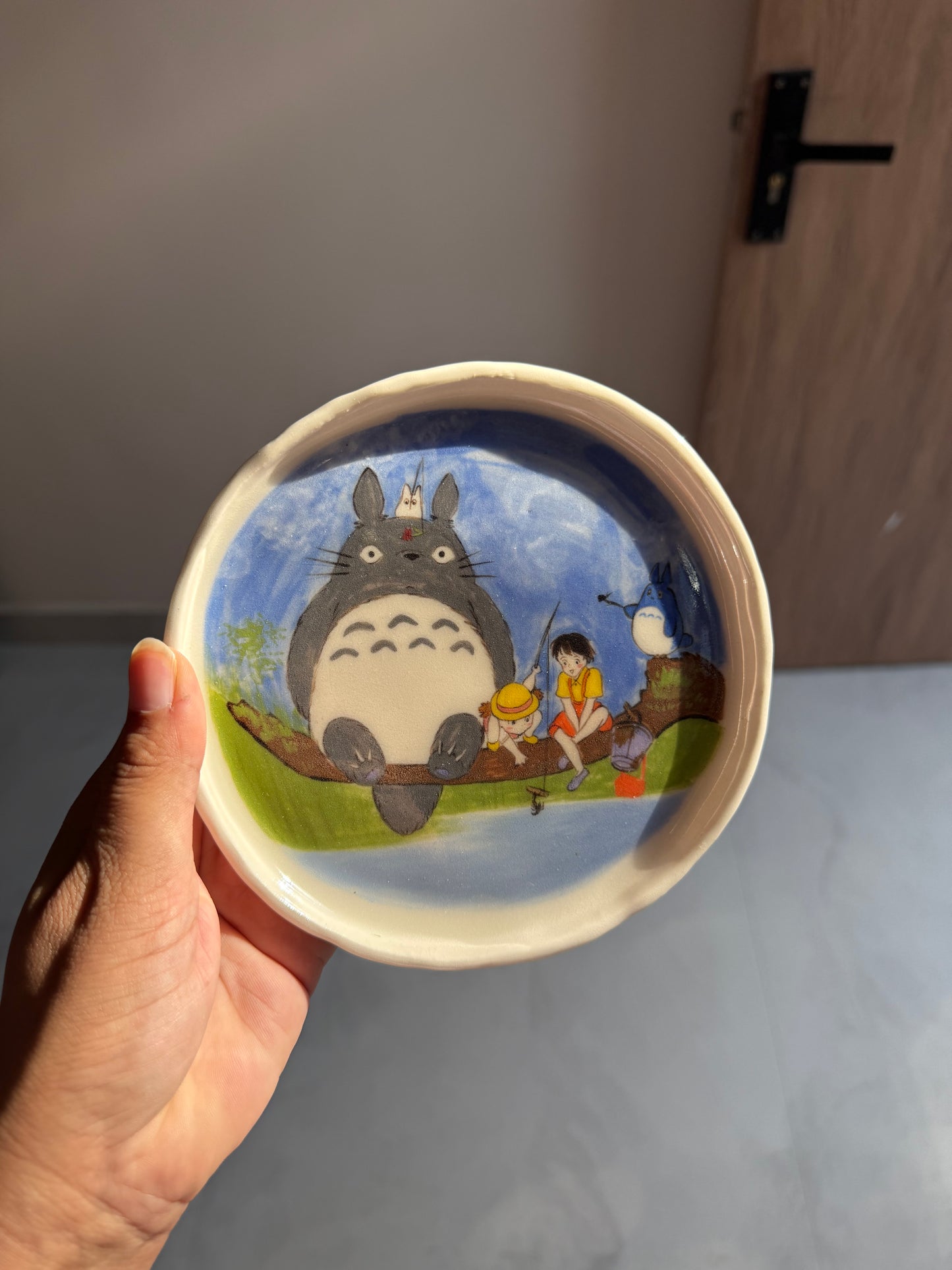 Totoro plate