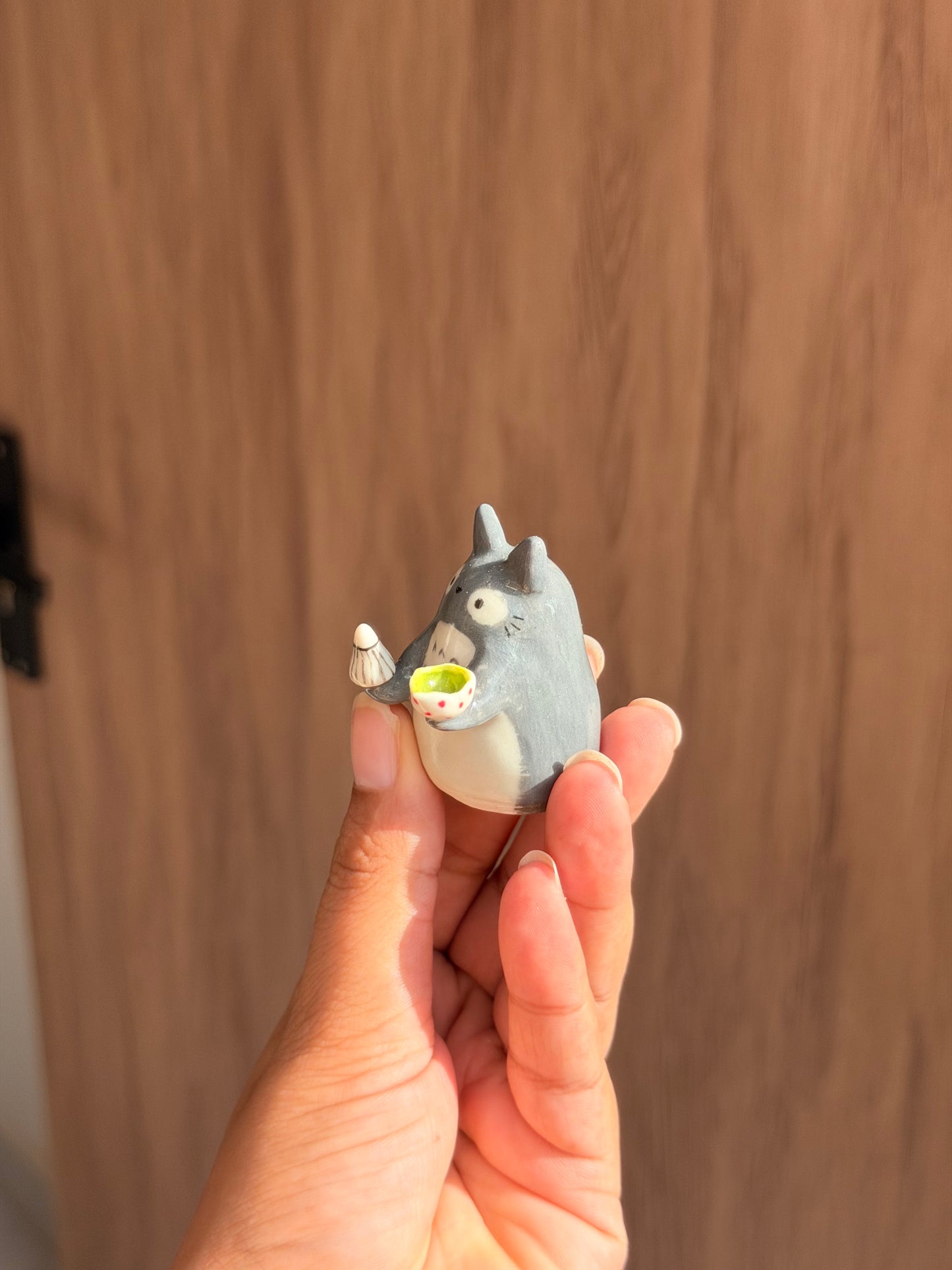 Totoro Chashaku holder
