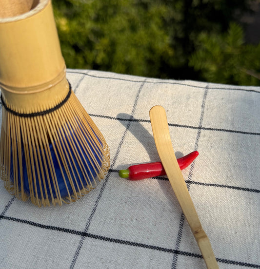 Chilli 🌶️ Chashaku & chopstick holder