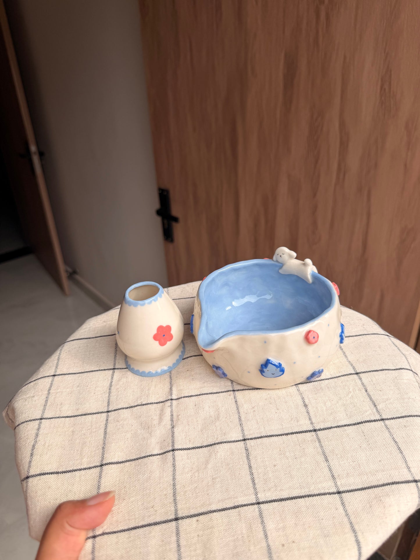 Blue fire Pourer set
