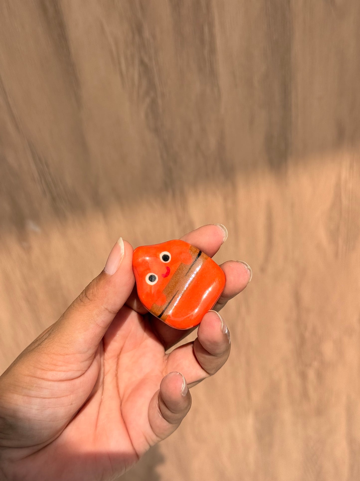 Fire Chashaku & Chopstick holder