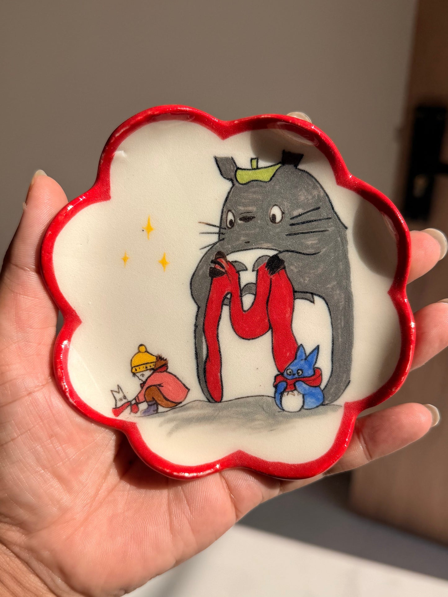 Totoro trinket tray