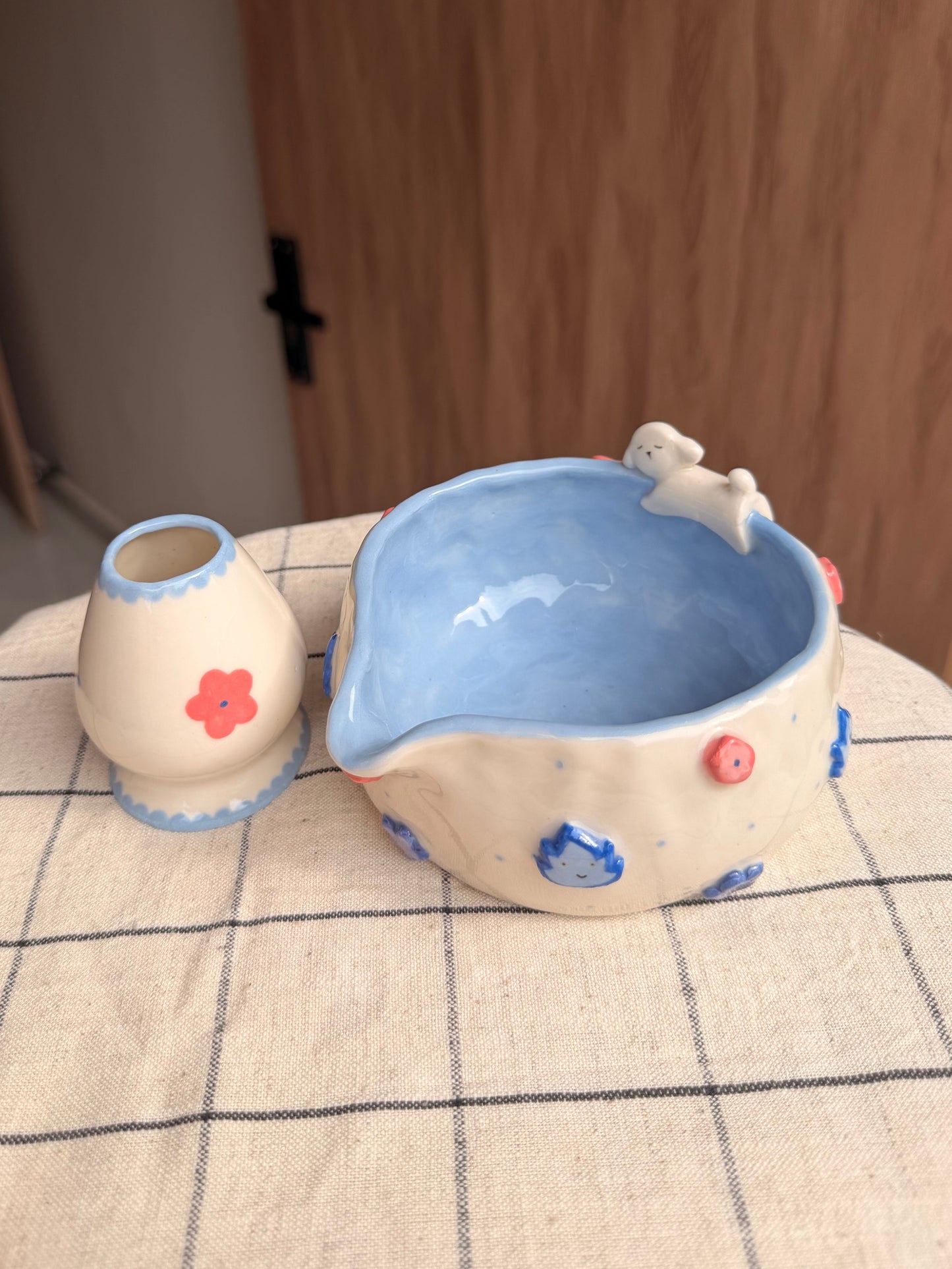 Blue fire Pourer set