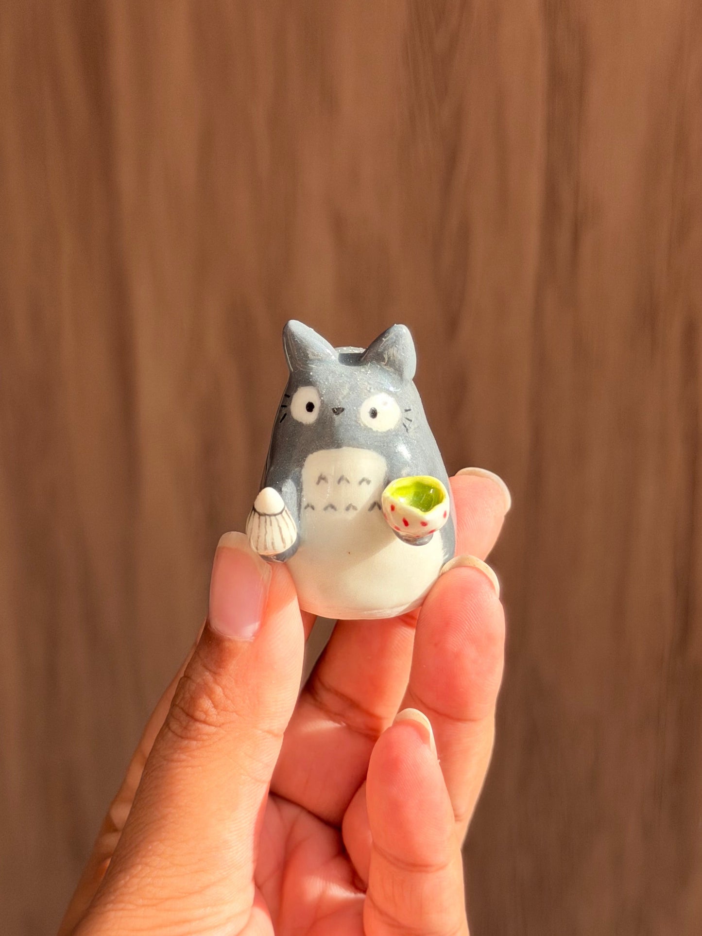 Totoro Chashaku holder