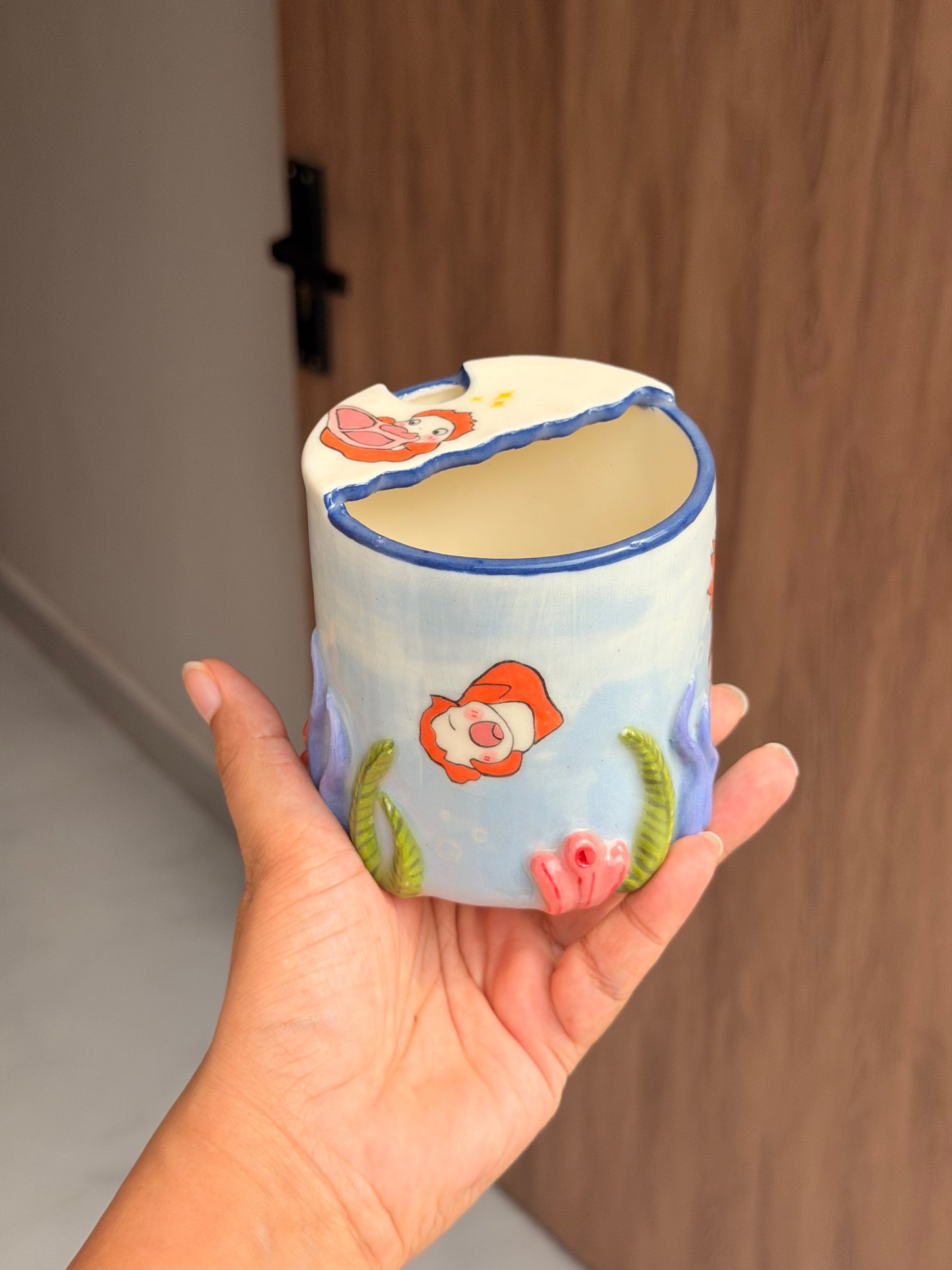 Ponyo🐟 on the go tumbler
