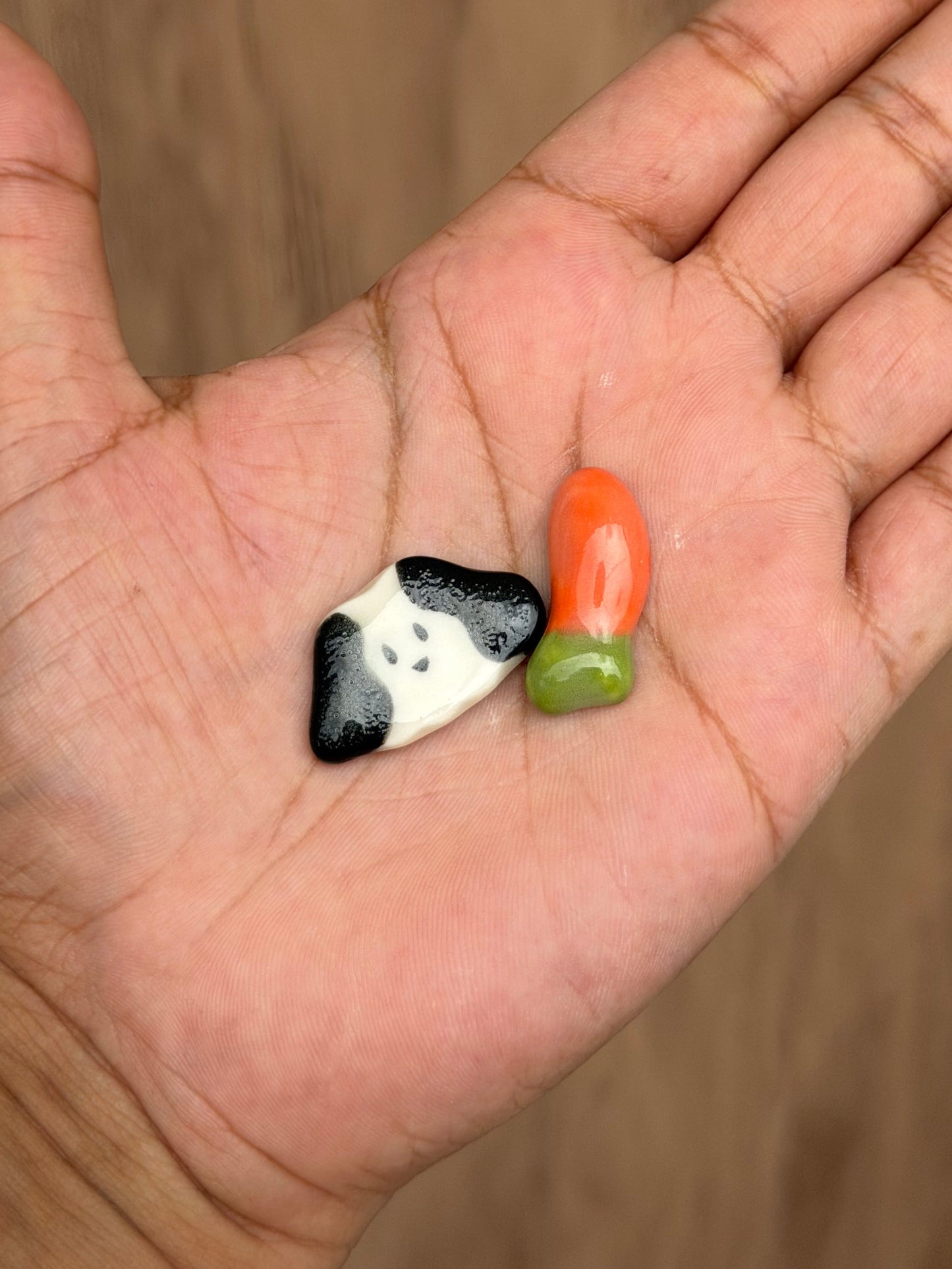 Puppy carrot matcha gliders