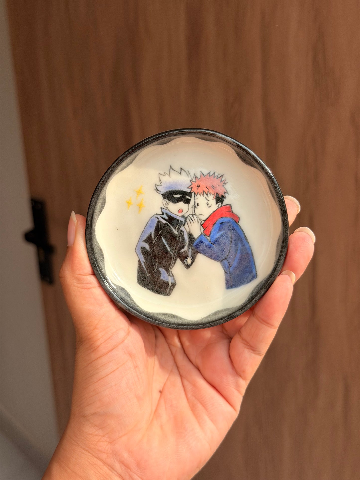 Gojo Itadori trinket plate( discounted)