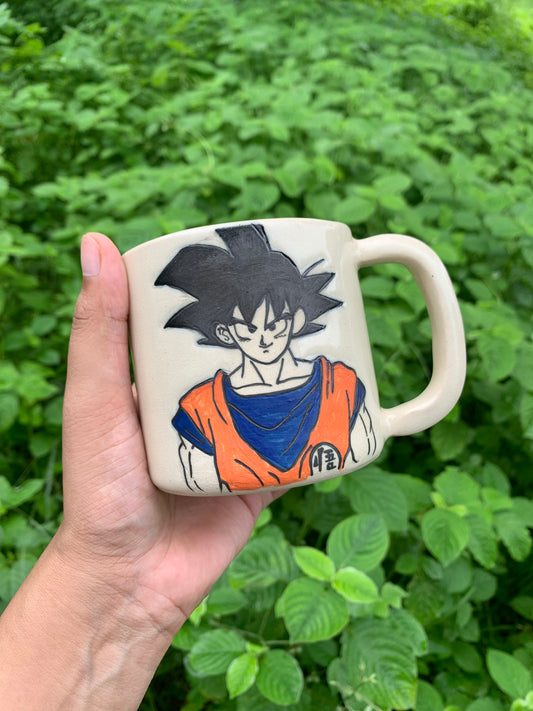 Goku ceramic mug